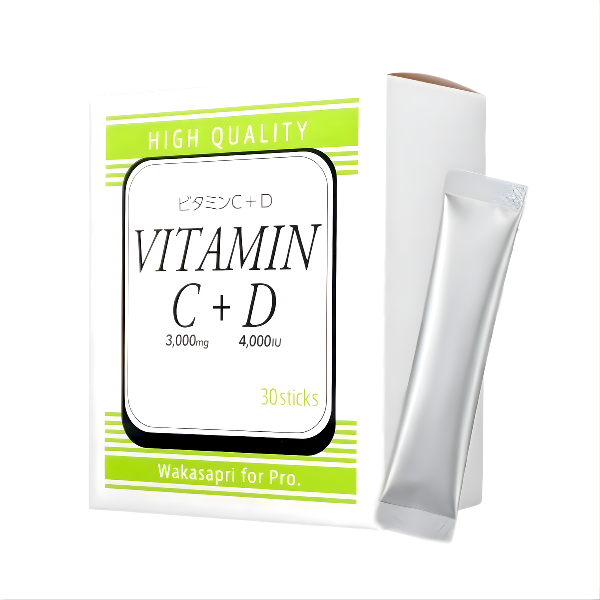 ワカサプリ ビタミンC3,000mg+D4,000IU